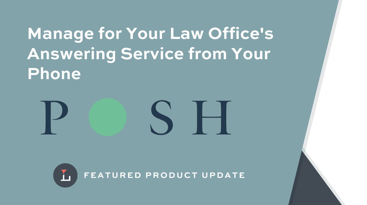 POSH Law Office Answering Service Title Card