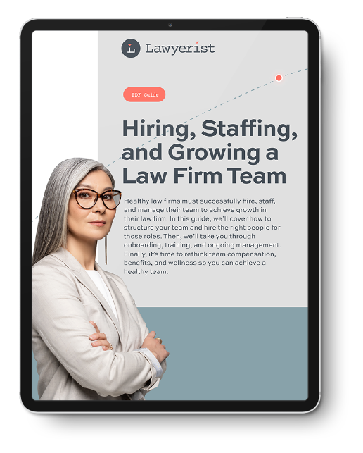 Lawyerist's Law Firm Guide to Hiring Cover