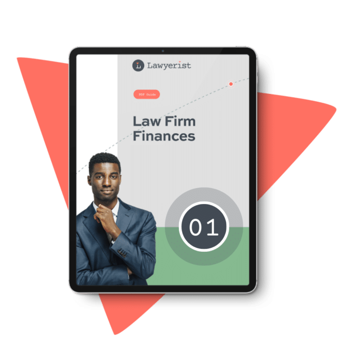 Lawyerist's Law Firm Finances Guide Chapter 1 of 6 Cover