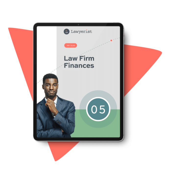 Lawyerist's Law Firm Finances Guide Chapter 5 of 6 Cover