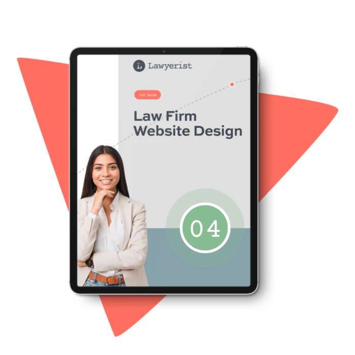 Lawyerist's Law Firm Website Design Guide Chapter 4 of 6 Cover